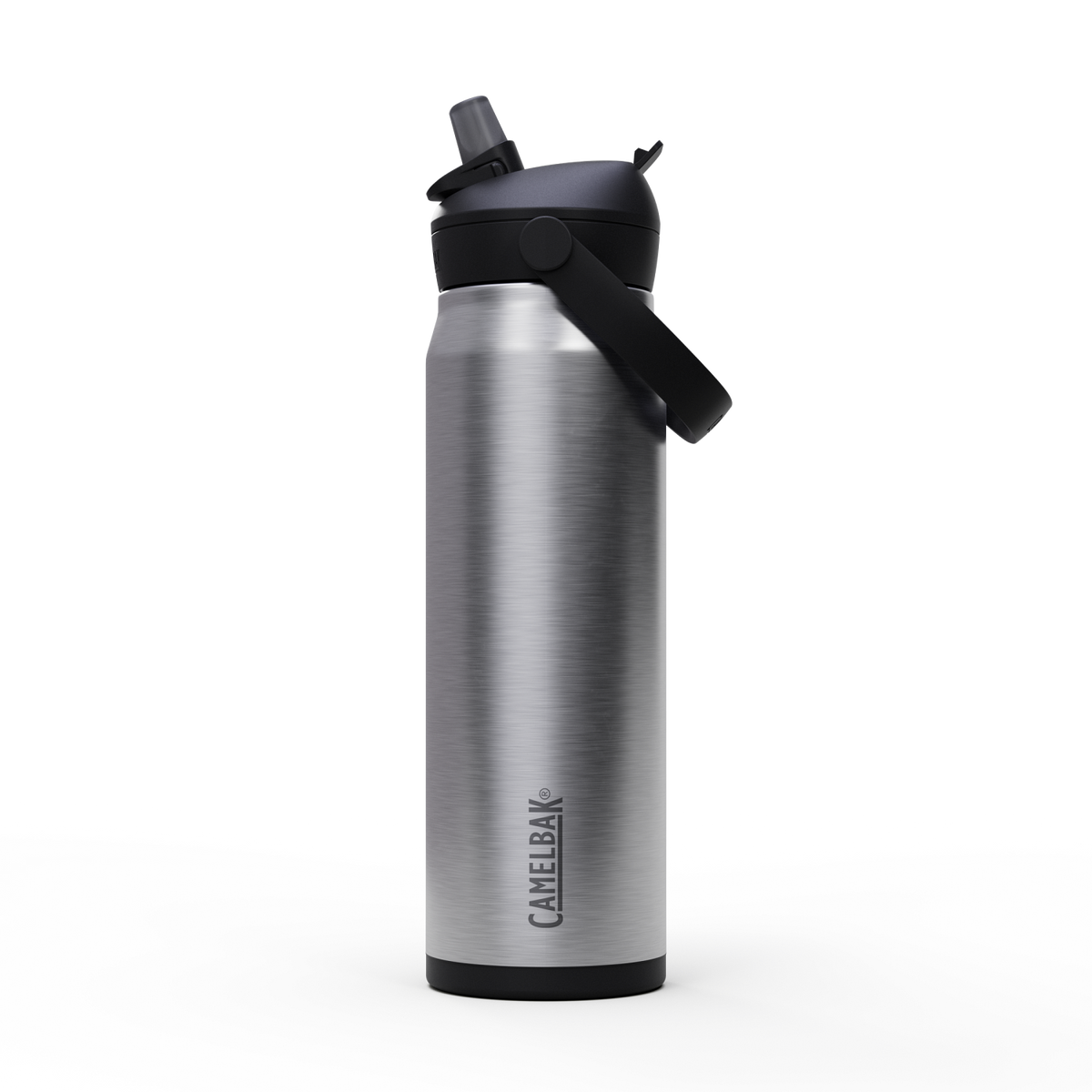 Thrive™ Flip Straw 25oz Bottle, Insulated Stainless Steel