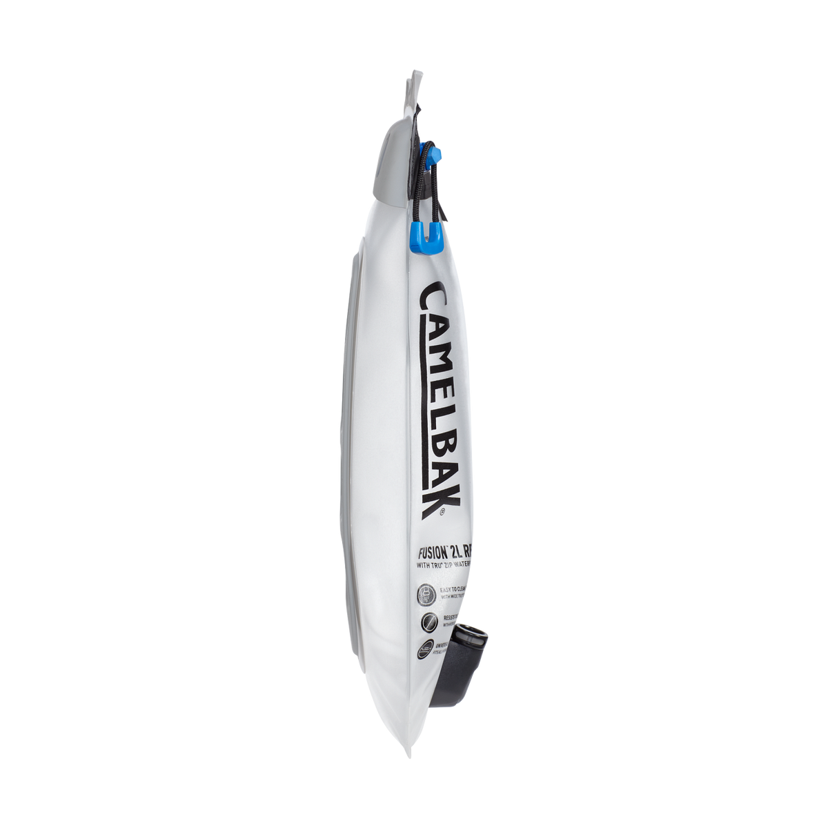 Fusion 2L Reservoir with Tru Zip Waterproof Zipper, Clear