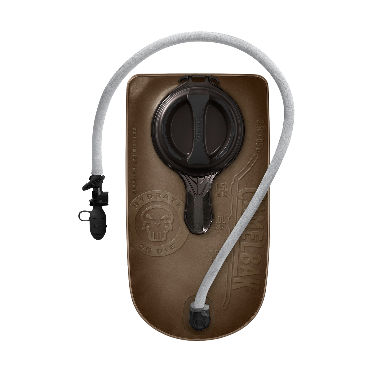 Mil Spec Crux 85oz/2.5L Accessory Rsvr with Grey Tube Cover