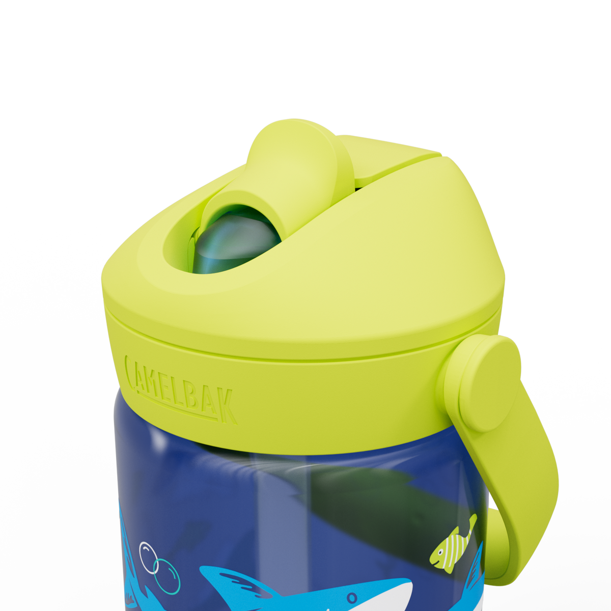 Thrive Flip Straw Kids 14oz, Sharks and Rays
