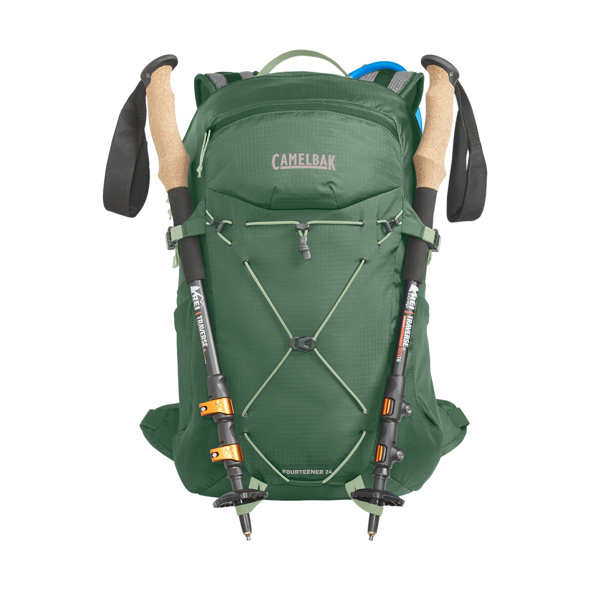 Women's Fourteener 24 100oz, Sage Green